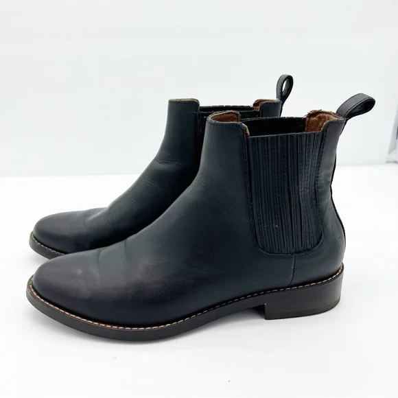 Thursday Everyday Black Chelsea Boots - Picture 9 of 13